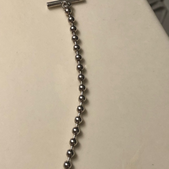 Authentic Vintage Gucci Sterling Silver bracelet size 7” with Toggle Clasp. - Picture 6 of 10